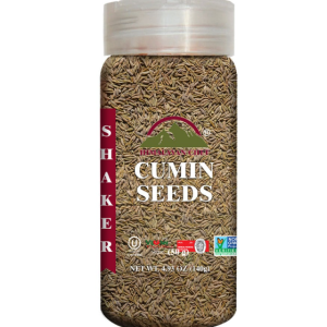 Cumin Seeds (Zeera) Plastic Shaker - 0.26 lbs (120g) | Himalayan Chef