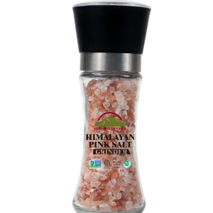 Pink Salt Coarse Medium Glass Grinder - 0.40 lbs (180g) | Himalayan Chef