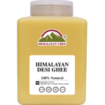 Himalayan Chef Desi Ghee - Square Plastics Jar Large | 4.4 lbs (2000) ml)