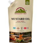 Himalayan Chef Mustard Oil - 2.2 lbs (1 Ltr) | Unrefined Extra Virgin