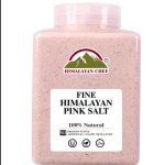 Pink Salt Fine Large Plastic Jar - 5 lbs (2268g) | Himalayan Chef