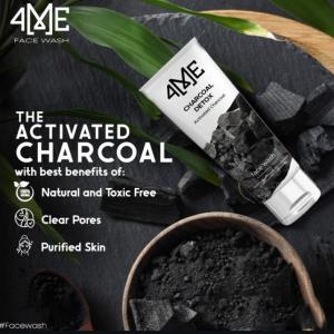 4me face wash charcoal 100ml