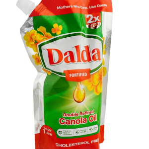 DALDA CANOLA OIL STAND UP POUCH 1 LTR