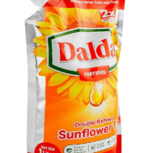 DALDA SUNFLOWER OIL STAND UP POUCH 1 LTR