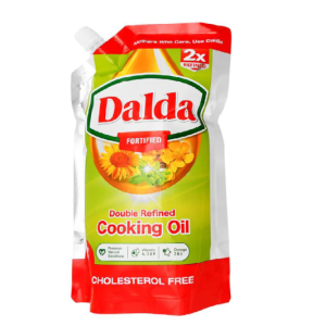 DALDA COOKING OIL STAND UP POUCH 1 LTR
