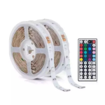 LED Strip Lights, Remote Control, 32.8 ft. | WBM Smart