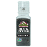 Black Pepper Whole Square Grinder - 0.39 lbs (175g) | Himalayan Chef