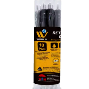 Retractable Gel Ball Point - 10 Pcs | WBM World