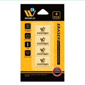 Erasers - 4 Pcs | WBM World