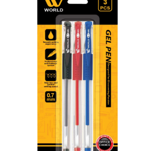 Gel Pens Mix Colors - 3 Pcs | WBM World