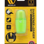 Sharpener With Eraser Set | WBM World