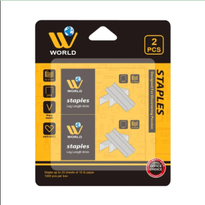 Staple 2 Boxes - 20 Sheets Per Pcs| WBM World