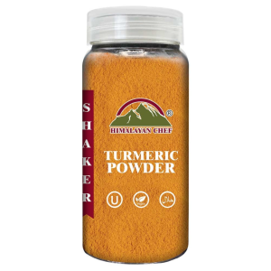 Turmeric Powder Plastic Shaker - 0.4 lbs (180g) | Himalayan Chef